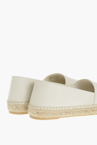 Espadrillas PIERS in Ecopelle con Suola in Raffia