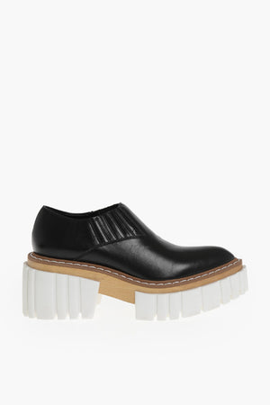 Slip-On-Sneakers EMILIE aus veganem Leder mit 7.5 cm Keilabsatz