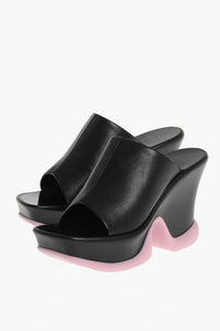 Mules SHROOM PAISE in Ecopelle con Suola in Gomma 11cm