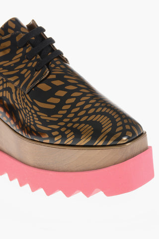 Derby-Schuhe ELYSE mit kontrastierender Plateausohle