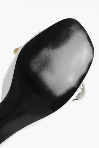 Vegan Leather Mules FALABELLA With Metal Detail 5.5cm