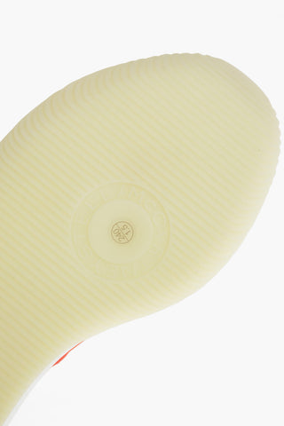Perforated Fabric Slip-On Sock with Track Sole