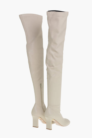 Hohe Stiefel IVY STRETCH Aus Kunstleder Mit 8 cm Absatz