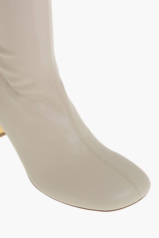 Hohe Stiefel IVY STRETCH Aus Kunstleder Mit 8 cm Absatz
