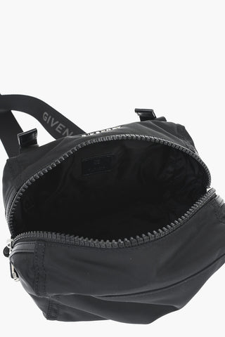 Nylon Crossbody Bag PANDORA with Zip Closure