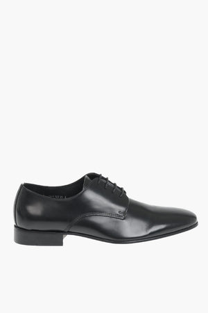 CC COLLECTION Brushed Leather Derby With Leather Sole