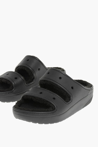 Doppelriemen-Sandalen CLASSIC COZZZY mit Kunstpelzfutter