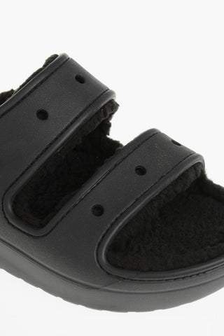 Doppelriemen-Sandalen CLASSIC COZZZY mit Kunstpelzfutter
