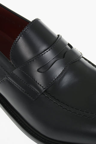 Penny Leather Loafers, Solid Color