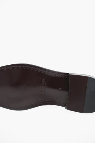 Penny Leather Loafers, Solid Color