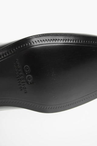 CC COLLECTION Brushed Leather Derby With Leather Sole