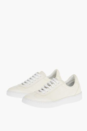 ID Low-Top Leather Sneakers