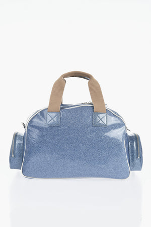 Glittered Travel Bag with Embossed Front Logo