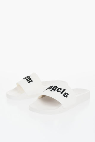 Rubber Slides with Embossed Contrast Logo