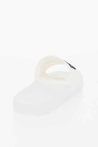 Rubber Slides with Embossed Contrast Logo