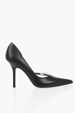 ICON Leder-Pumps mit spitzer Spitze 10cm