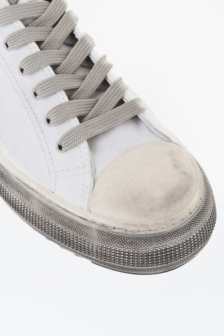 High Sneakers BERLIN Canvas Vintage-Effect