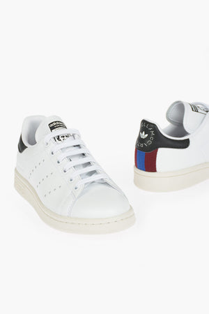 ADIDAS Sneakers Basse STAN SMITH in Ecopelle con Bande a Contrasto