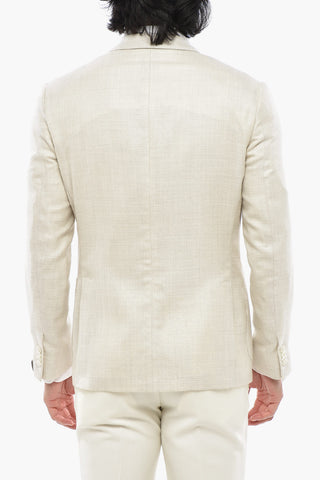Double-Breasted Half-Lined Blazer GATE With Peak Lapel