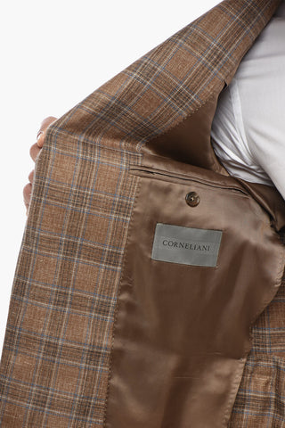 Semi-lined Blazer ACADEMY with Check Pattern