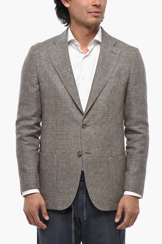 Half-Lined Blazer with Patch Pockets