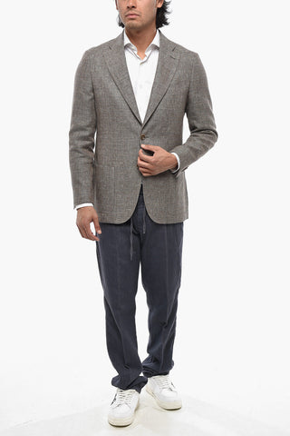 Half-Lined Blazer with Patch Pockets