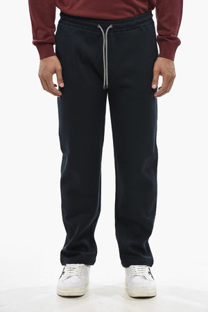 Lightweight Cotton Joggers With Elastic Waist