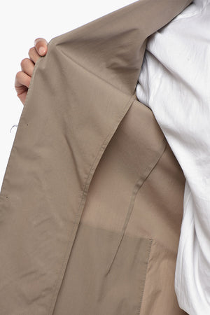 CIRCLE Ungefütterter Blazer aus Baumwolle und Seide mit aufgesetzten Taschen