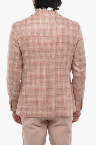 CC COLLECTION Jacke aus Seide und Schurwolle mit aufgesetzten Taschen