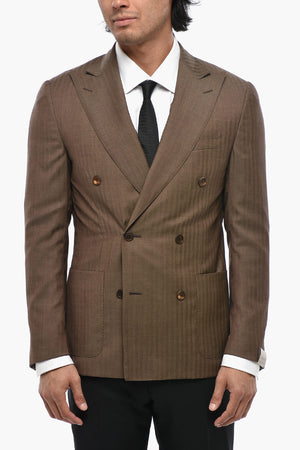 Blazer Doppiopetto GATE con Tasche a Toppa