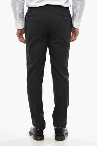 Pure Virgin Wool 4-Pocket Trousers ACADEMY