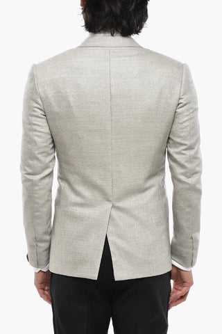 Wool Blend Jacquard Blazer CERIMONIA ACADEMY