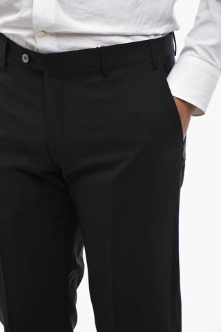 CODE Mohair-Blend 4-Pocket Trousers