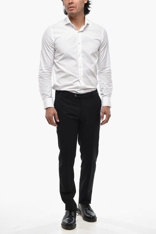 CODE Mohair-Blend 4-Pocket Trousers