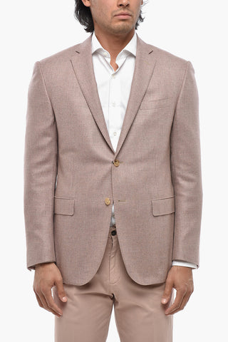 Blazer in Misto Seta ACADEMY con Tasche ad Aletta