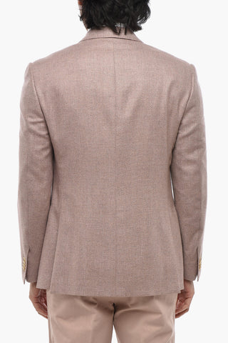 Blazer in Misto Seta ACADEMY con Tasche ad Aletta