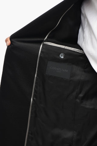 CODE Silk Jacquard Blazer With Satin Peak Lapel