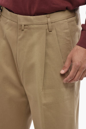 CIRCLE Shorts Aus Baumwolle Mit 2 Bundfalten
