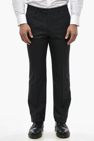 Pure Virgin Wool 4-Pocket Trousers LEADER