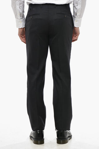 Pure Virgin Wool 4-Pocket Trousers LEADER