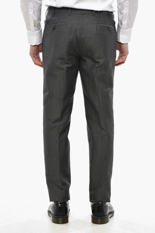 Linen-Blend 4-Pocket Trousers ACADEMY