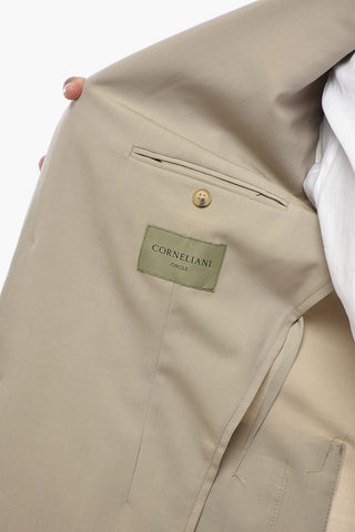 CIRCLE Wool-Blend Unlined Blazer with Patch Pockets