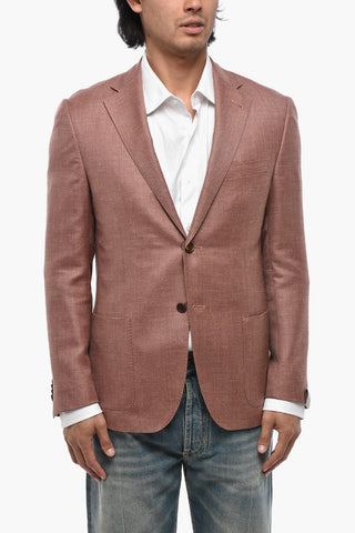 Half-Lined Wool Blend Blazer GATE With Patch Pockets
