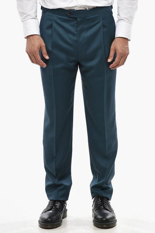 CODE Virgin Wool Three-Piece Suit EVENT With Peak Lapel