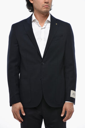 CC COLLECTION Blazer aus Schurwolle mit aufgesetzten Taschen