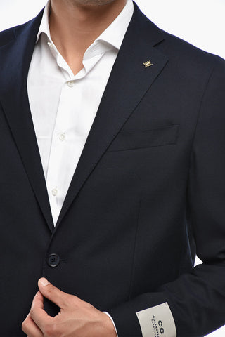 CC COLLECTION Blazer aus Schurwolle mit aufgesetzten Taschen