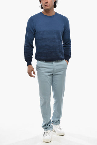 CIRCLE Pantaloni Chino in Cotone Stretch