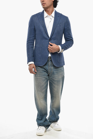 Halbgefütterter Blazer GATE mit Spitzrevers