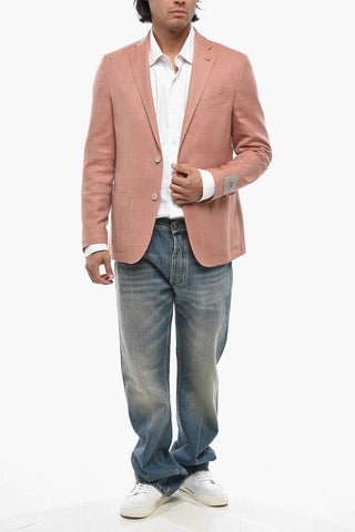 CC COLLECTION Blazer in Misto Lana Vergine con Rever Classico