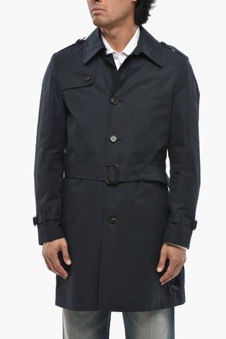 Trench in Cotone con Cintura